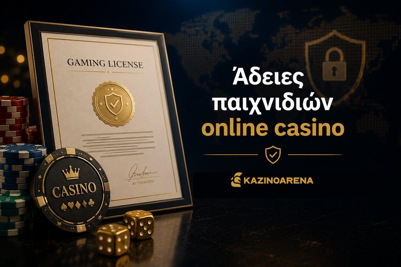 Άδειες παιχνιδιών online casino στην Ελλάδα