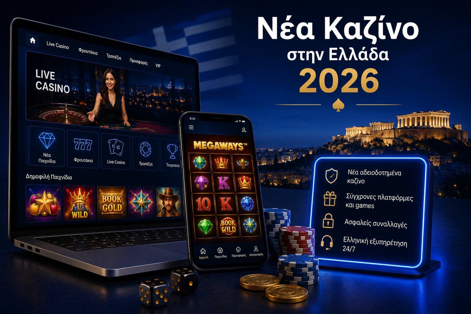 Νέα Καζίνο στην Ελλάδα 2026