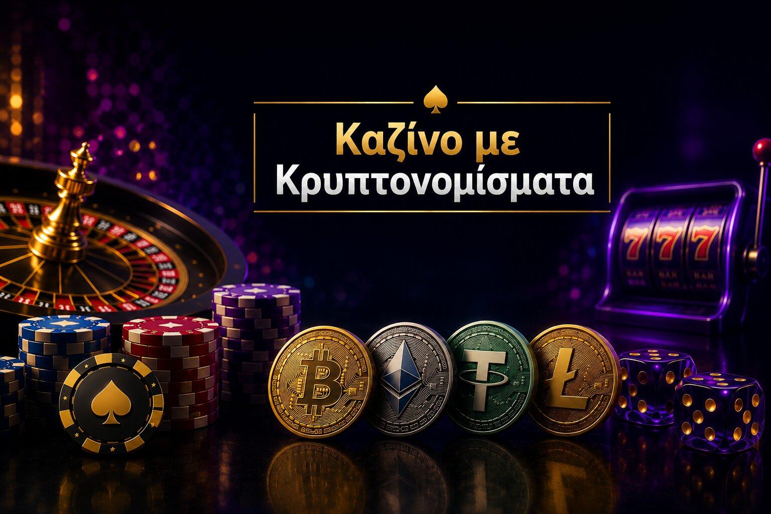 Καζίνο με κρυπτονομίσματα στην Ελλάδα (Crypto Casino)