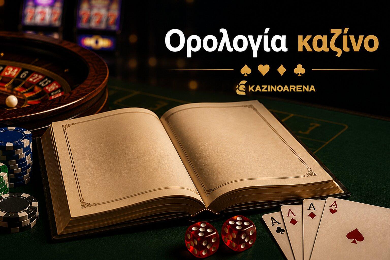 Ορολογία καζίνο – Όλοι οι όροι που πρέπει να ξέρεις