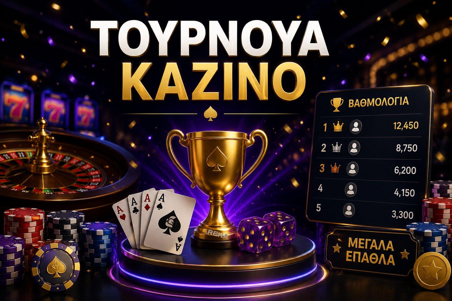 Τουρνουά καζίνο – Πώς λειτουργούν και πώς να τα αξιοποιήσεις