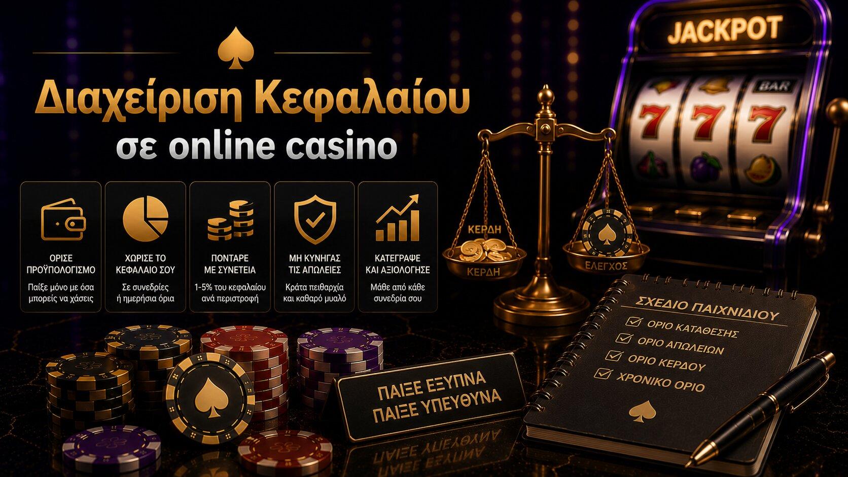 Διαχείριση Κεφαλαίου σε Online Casino