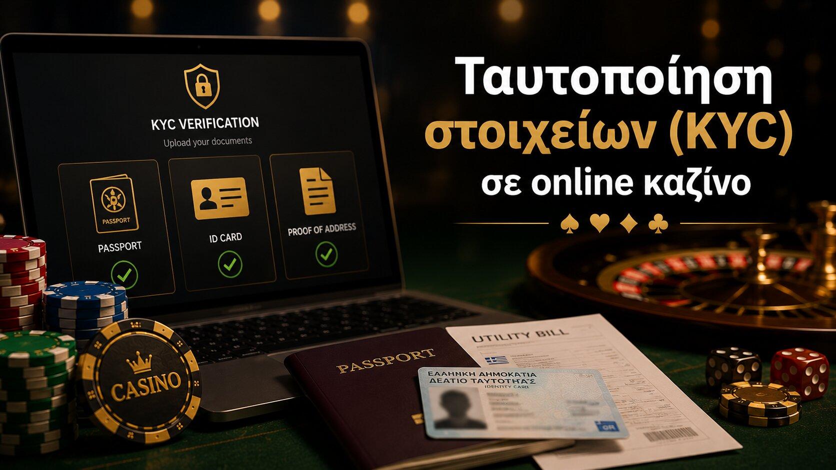 Ταυτοποίηση στοιχείων σε online καζίνο – Αναλυτικός οδηγός KYC