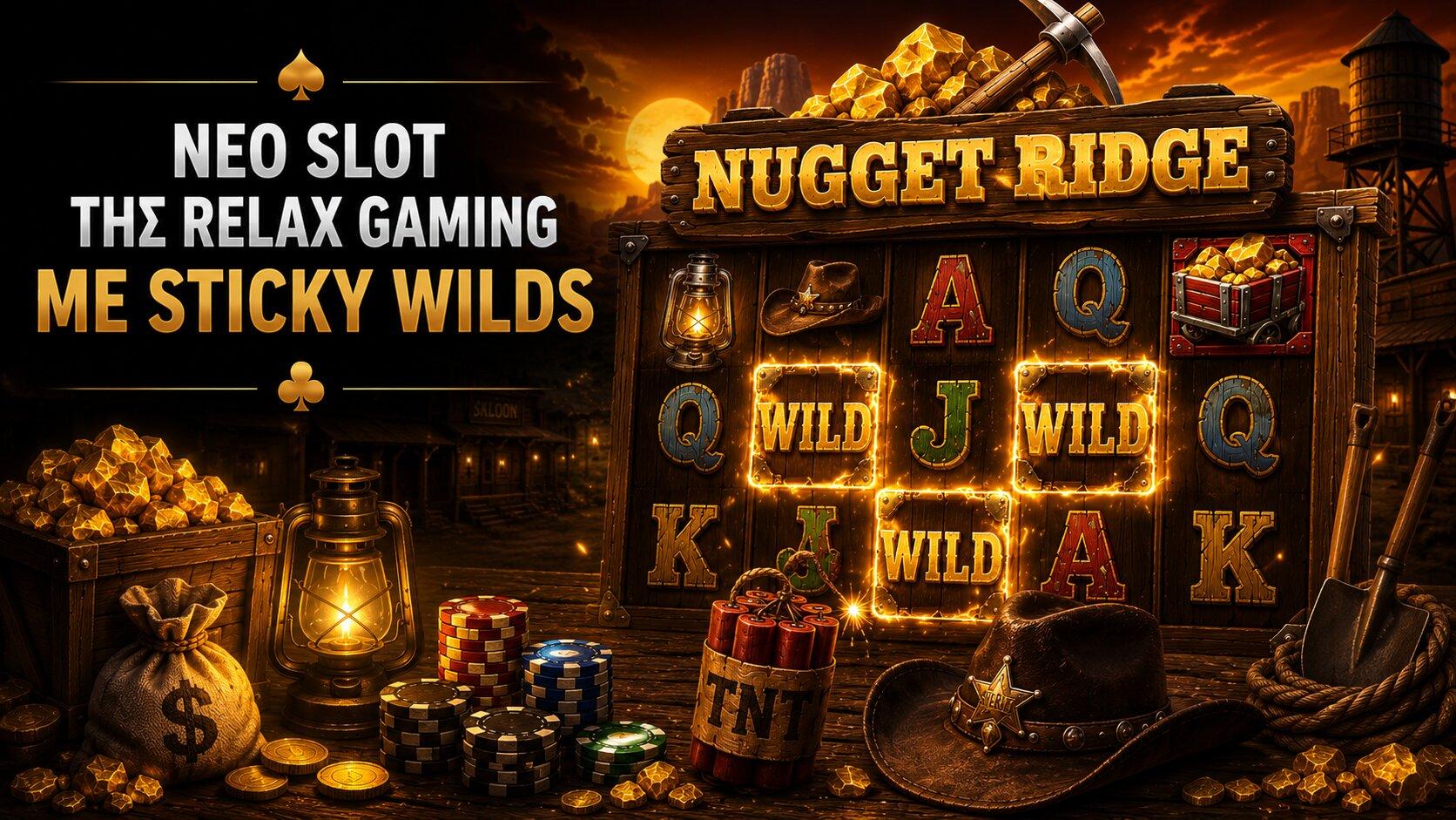 Νέο slot της Relax Gaming με sticky wilds