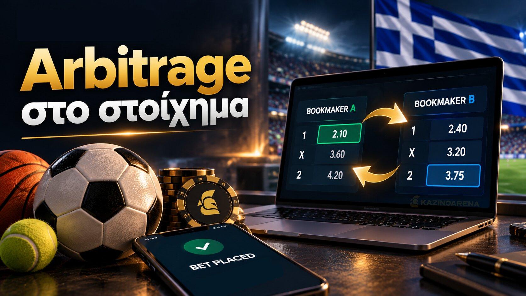 Arbitrage στο στοίχημα – Μπορείς πραγματικά να κερδίσεις χωρίς ρίσκο;