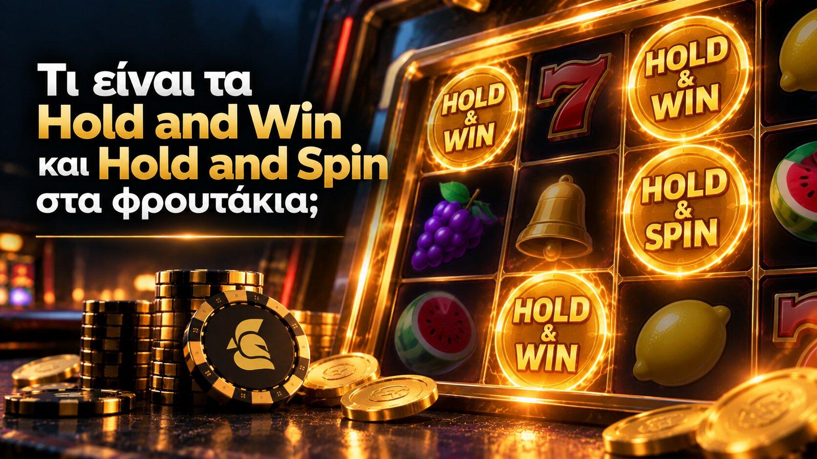 Τι είναι τα Hold and Win και Hold and Spin στα φρουτάκια;