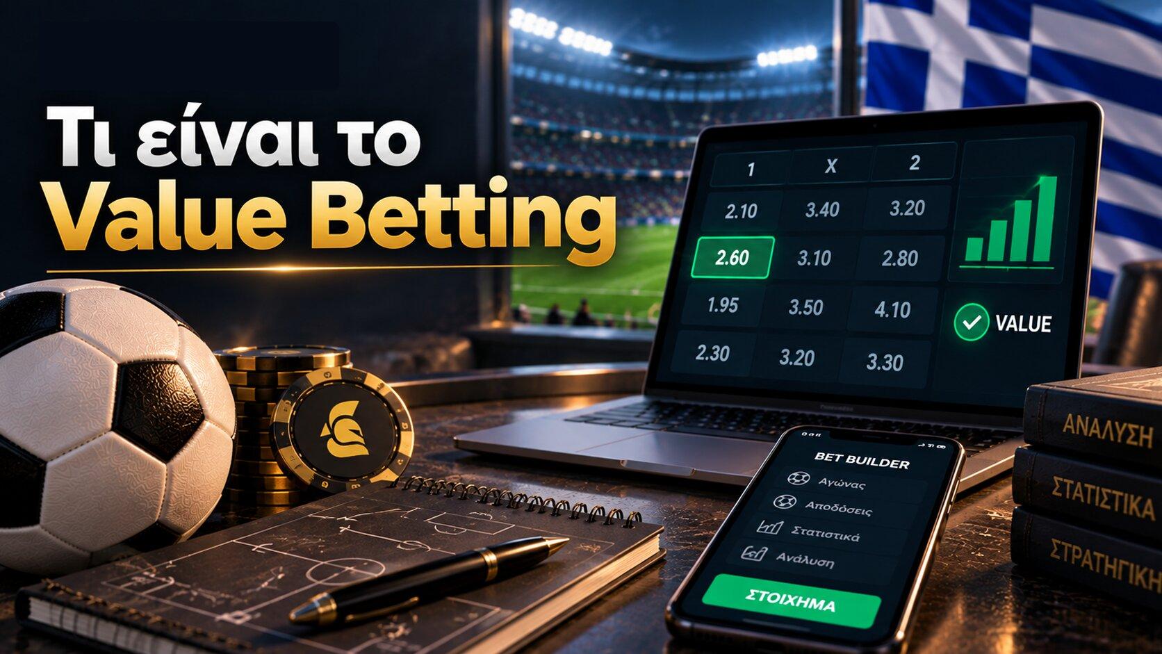 Τι είναι το value betting στο στοίχημα και πώς λειτουργεί