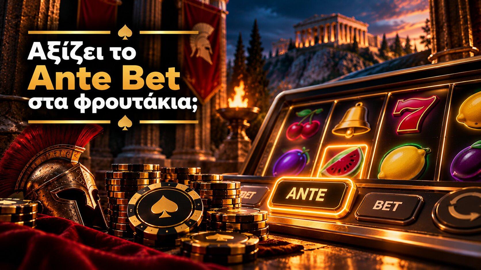 Αξίζει το Ante Bet στα φρουτάκια;