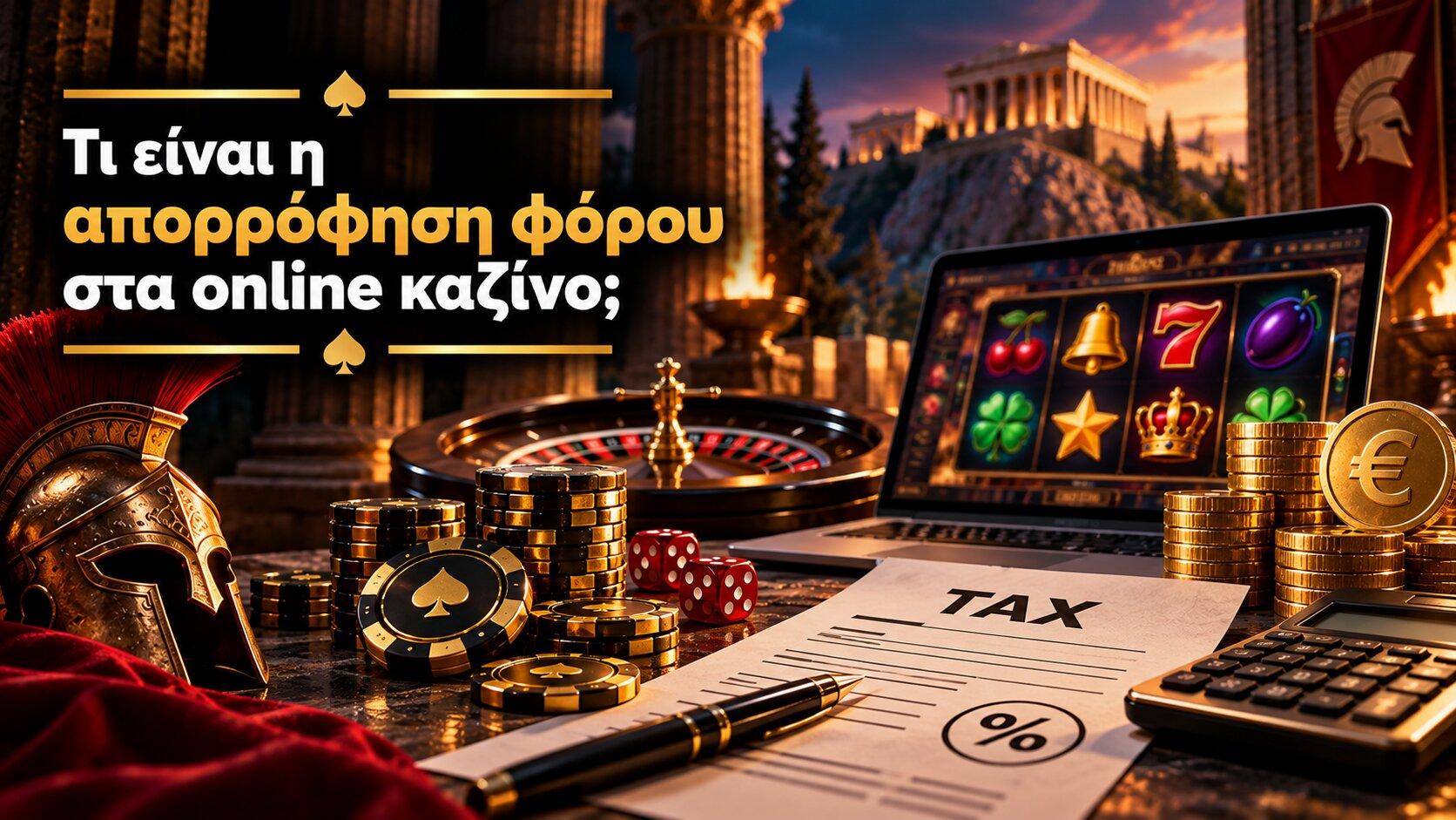 Τι είναι η απορρόφηση φόρου στα online καζίνο;
