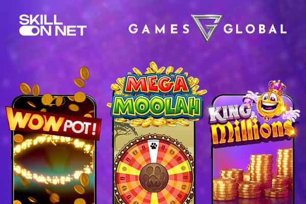 Η SkillOnNet λανσάρει τα θρυλικά progressive jackpot της Games Global